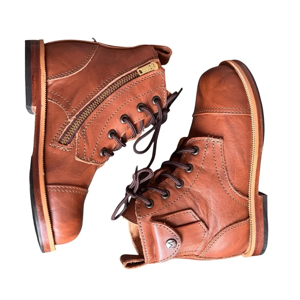 Mikoleon | Heirloom Luxe Classic Artisan Made Leather Kids Boots
